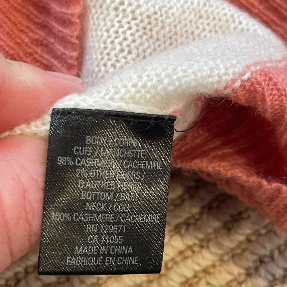 360 Cashmere Multicolor Striped Sweater - Picture 11 of 11